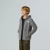 The North Face Teen Tam  Fermuarlı Genç Çocuk Glacier Polar NF0A8CVFCQI1 thumbnail 4