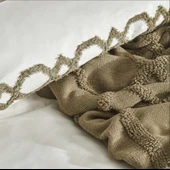 Karaca Home Julia Nevresim Battaniye Takımı Haki thumbnail 3