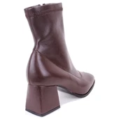 Dagoster DZA07-1277101 Kahve Klasik Topuklu Kadın Bot thumbnail 4