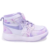 Vicco Yenni 946P25K416 Lila Ortopedik Günlük Işıklı  Kız Çocuk Spor Bot thumbnail 2