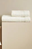 Soft Touch %100 Pamuk 70x140 cm Havlu Lila - 12