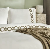 Karaca Home Julia Nevresim Battaniye Takımı Haki thumbnail 2