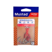 Mustad Alpha Point Ruthless Slow Fall Asist Olta İğnesi A-ASSIST3  TITAN STEEL NO:2/0 - 2Lİ thumbnail 4