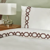 Karaca Home Julia Nevresim Battaniye Takımıı Mürdüm thumbnail 3