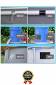 5 Adet Ekstra Güçlü Dayanıklı Su Geçirmez Sızdırmaz Yalıtım İzolasyon Siyah Tamir Bandı 10 Mt 48 Mm - 7