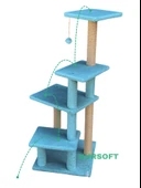 Nursoft Premium Tırmalama Tahtası Çok Katlı Uzun Büyük Boy Kedi Koltuk Tırmalama Koruyucu thumbnail 5