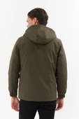 Erkek Yeşil Outdoor Su İtici Kapüşonlu Kaban – Rüzgar Geçirmez, Hafif ve Dayanıklı - 6