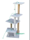 Nursoft Premium Tırmalama Tahtası Çok Katlı Uzun Büyük Boy Kedi Koltuk Tırmalama Koruyucu thumbnail 5