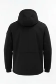 Erkek Çocuk Siyah Outdoor Su İtici Kapüşonlu Kaban – Rüzgar Geçirmez, Hafif ve Dayanıklı - 4