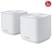 <![CDATA[ASUS ZENWIFI XD4 PLUS AX1800 AiMESH ROUTER 2-li paket beyaz]]> thumbnail 1