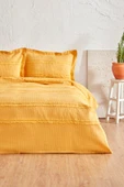 Hazel Çift Kişilik Yatak Örtüsü Takımı Sarı thumbnail 1