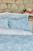 Charleen Çift Kişilik Yatak Örtüsü Mavi - 3