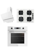 ukinox BEYAZ ANKASTRE SET (Smart 8801/ares65/aztec60) - 1