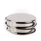 Evolite Evercamp 2-3 Kişilik Çelik Tencere Seti thumbnail 3