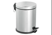 İzmir Fırça Luna 40  lt. paslanmaz pedallı  çöp kovası - 4100559554 - 1