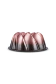Nevera Degradeli Döküm Kek Kalıbı Rose Gold 26 Cm - 8