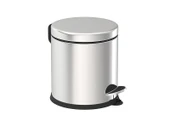 İzmir Fırça Luna 20  lt. paslanmaz pedallı  çöp kovası - 4100559530 thumbnail 2