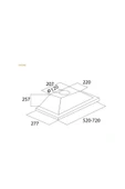 ukinox Drone 52 Cm Gömme Aspiratör - 2