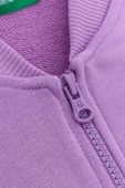 United Colors of Benetton Kız Çocuk BNT-G23334 Sweatshirt Lila thumbnail 4