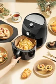 Airfryer Pişirme Kağıdı Kare 20cm 50 + 5 Adet (5 Adet Hediye) thumbnail 4