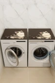 Valerine Life Çamaşır ve Kurutma Makinesi Üstü Düzenleyici Matı Örtüsü Kaymaz Sıvı Geçirmez 27251020 thumbnail 3