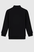 United Colors of Benetton Erkek Çocuk BNT-B23351 Sweatshirt Siyah thumbnail 2