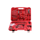 Lokma Anahtar Takımı 58 Parça Pense Tornavida Seti 1/2 3/8 1/4 Yıldız Tork Düz Set Bits Uç Allen Set thumbnail 1