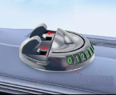 360° Dönebilen Yapışkanlı Numaratörlü Araç Telefon Tutucu - 2