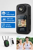 2.7K HD Aksiyon Kamerası  Yüksek Çözünürlüklü Spor ve Vlog Çekimleri thumbnail 3