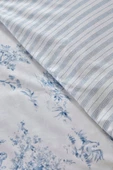 Parisien Çift Kişilik Percale Nevresim Takımı Mavi - 10