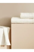Soft Touch %100 Pamuk 50x90 cm Havlu Offwhite thumbnail 4