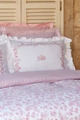 Versay Çift Kişilik Percale Nevresim Takımı Pembe - 11