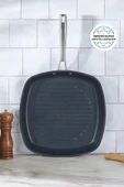 Biodiamond Pro Indüksiyon Tabanlı Grill Tava 28 Cm 2,3 Lt - 9
