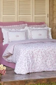 Versay Tek Kişilik Percale Nevresim Takımı Mavi - 10