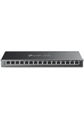 TP-LINK 16port TL-SG116P GIGABIT 120W FULL POE YÖNETİLEMEZ SWITCH - 1