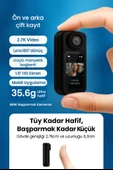 2.7K HD Aksiyon Kamerası  Yüksek Çözünürlüklü Spor ve Vlog Çekimleri thumbnail 4