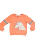 Belive In Yoursey Yele Detaylı Unicorn Baskılı Kız Çocuk Eşofman Takımı - 4