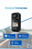 2.7K HD Aksiyon Kamerası  Yüksek Çözünürlüklü Spor ve Vlog Çekimleri thumbnail 1