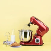 Emsan Bella Gusto Kırmızı Stand Mikser Mutfak Şefi 1300w 5 Lt thumbnail 1