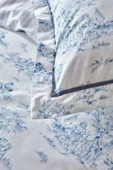Parisien Çift Kişilik Percale Nevresim Takımı Mavi - 11