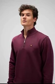 Ellesse Erkek Yarım Fermuarlı Sweat EM580-BRD thumbnail 1