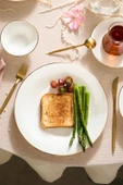 Fine Pearl Fame 26 Parça 6 Kişilik Kahvaltı Takımı Gold - 11