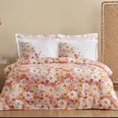 Karaca Home Pegy %100 Pamuk Tek Kişilik Pike Takımı Somon thumbnail 1