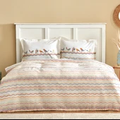 Karaca Home Alegra Mood Multi %100 Pamuk Çift Kişilik Nevresim Takımı - 4