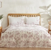 Karaca Home Reese Pamuk Tek Kişilik Pike Takımı Pudra thumbnail 1