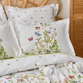 Karaca Home Nadia %100 Pamuk Çift Kişilik Pike Hediyeli Nevresim Takımı Yeşil  - 2