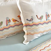 Karaca Home Alegra Mood Multi %100 Pamuk Çift Kişilik Nevresim Takımı - 6