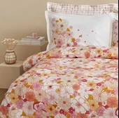 Karaca Home Pegy %100 Pamuk Tek Kişilik Pike Takımı Somon thumbnail 2