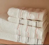 Karaca Home Dena Aile Banyo Seti Off White thumbnail 8