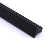 Foça Kulp Siyah Çizgili 224 mm 24 cm Metal Mobilya Çekmece Dolap Kapak Kulpu Modern Mutfak Kulpları thumbnail 6